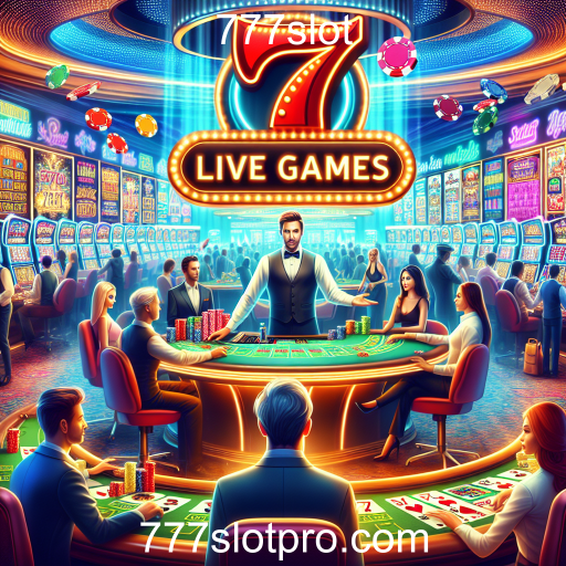 Atração dos Jogos Ao Vivo no 777slot